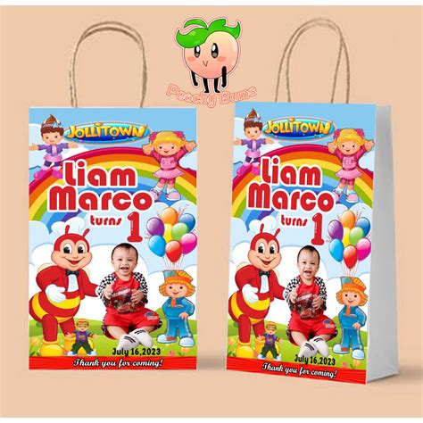 jollibee loot bags|Jollibee Fun Factory Loot Bag .